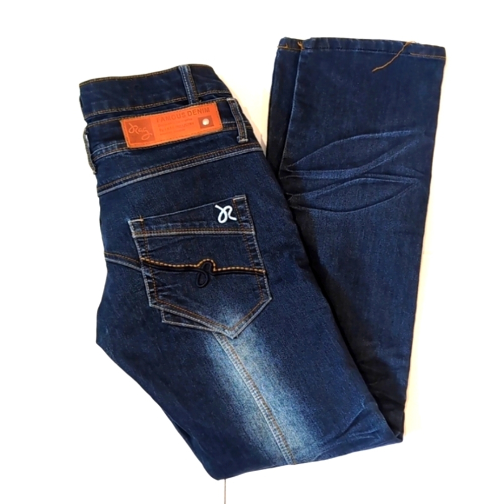 Vintage Y2K J Rag Jeans JRW1524 Double Waistband Multiple Pockets Size 28